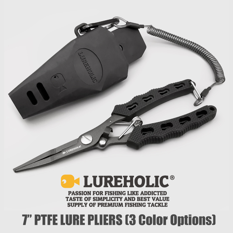Fishing Equipment Hanger - Lureholic 7” PTFE Coated Lure Fishing