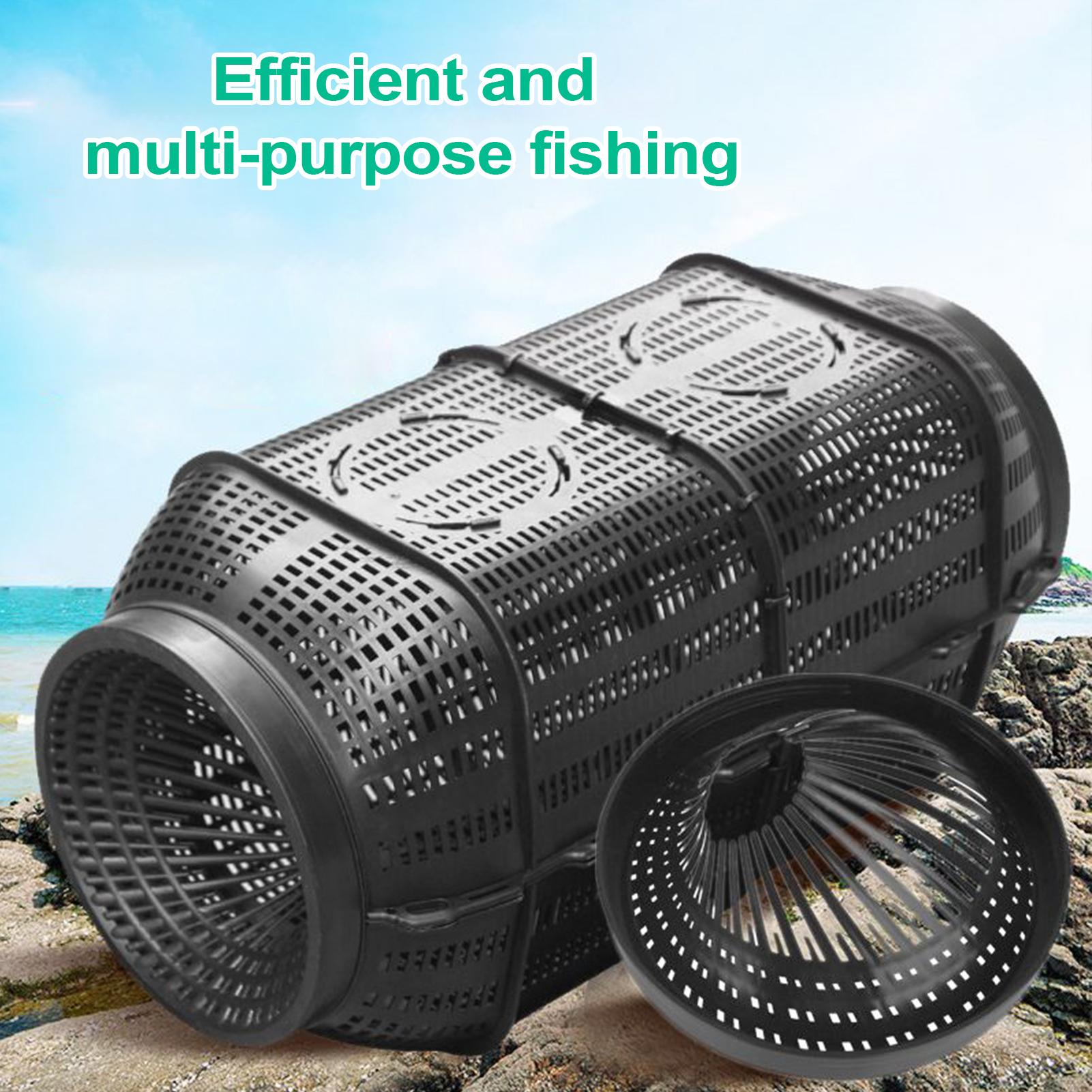 Fish Trap Portable Minnow Trap - Fishing Equipment Bait recension och pris