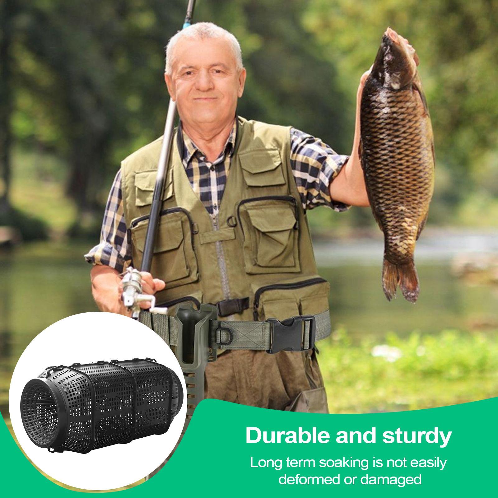 Fish Trap Portable Minnow Trap - Fishing Equipment Bait recension och pris