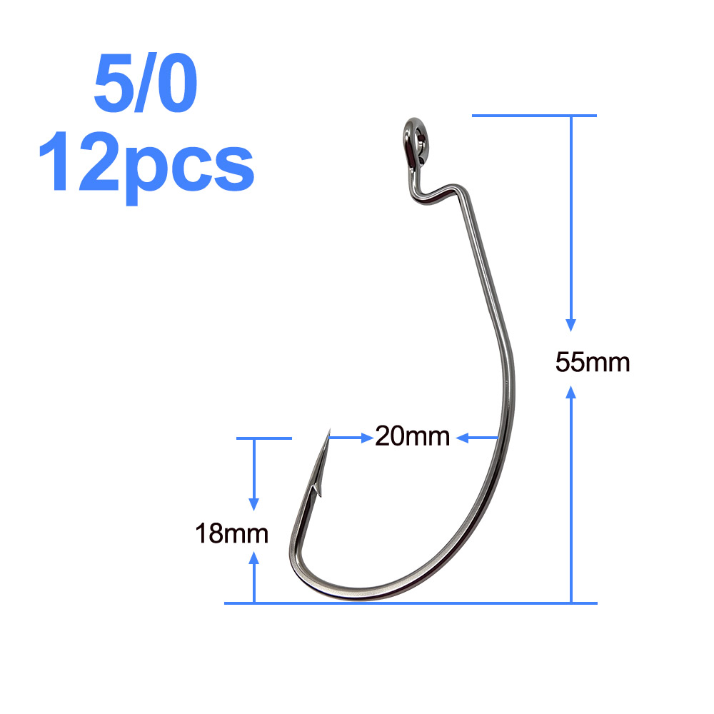 ESFISHING Offset Hook Carbon S - Fishing Equipment Ebay recension och pris