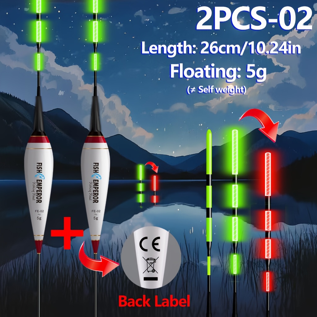 Bite Float 2PCS Intelligent co - Fishing Equipment Ebay recension och pris