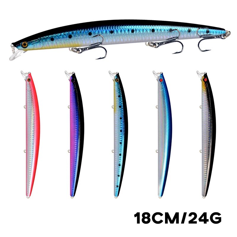 Minnow Fishing Lure Laser Hard - Fishing Equipment Bait recension och pris