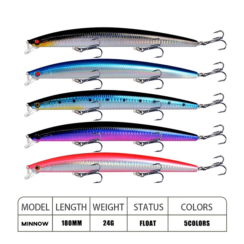 Minnow Fishing Lure Laser Hard - Fishing Equipment Bait recension och pris