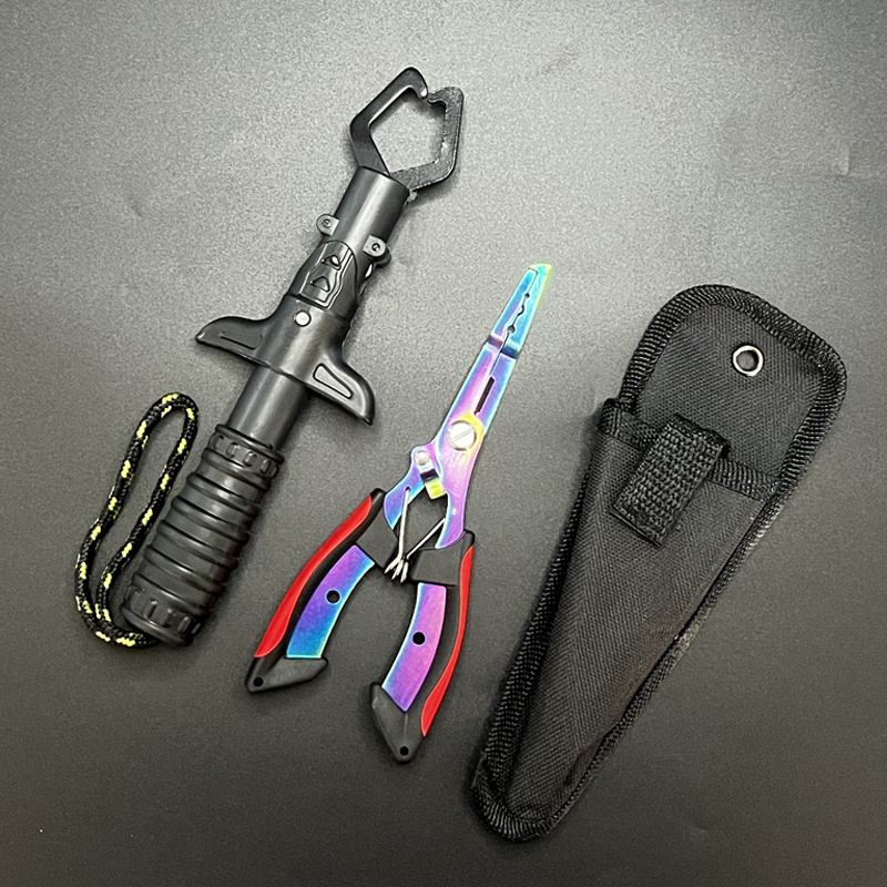 Fishing Pliers and Gripper Set - Fishing Equipment Hanger recension och pris