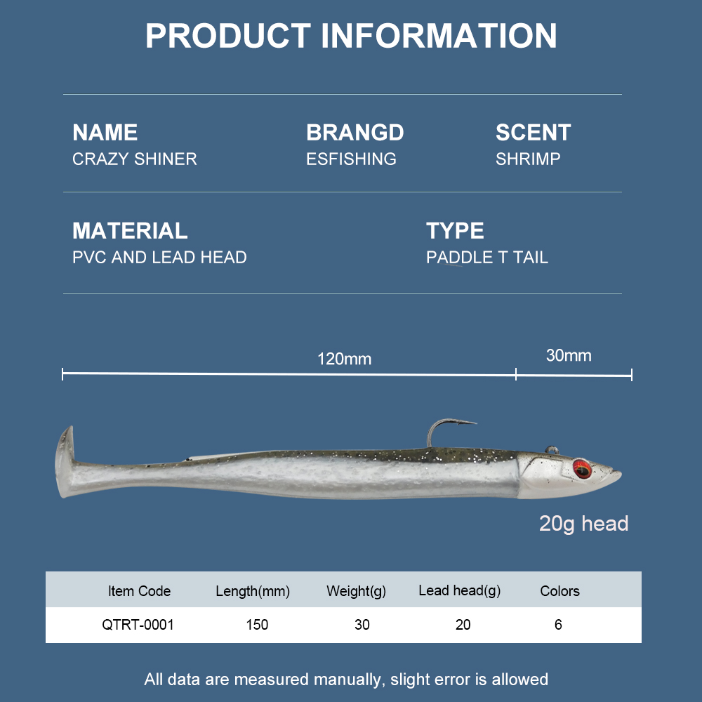 ESFISHING Soft Fishing Lure Le - Fishing Equipment Ebay recension och pris