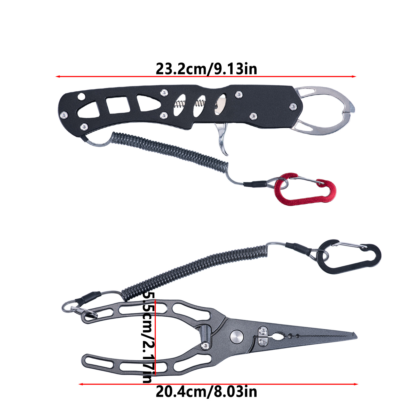 Fishing Pliers and Fish Grippe - Fishing Equipment Hanger recension och pris